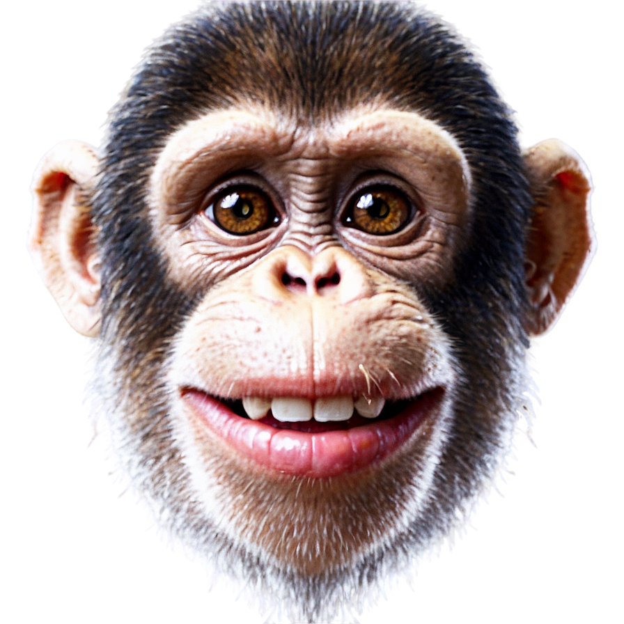 Cheeky Monkey Face Png Usd PNG image