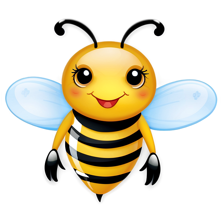 Cheerful Bee Icon Png 63 PNG image