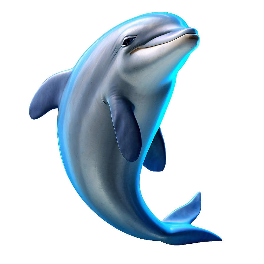 Cheerful Dolphin Png 05062024 PNG image