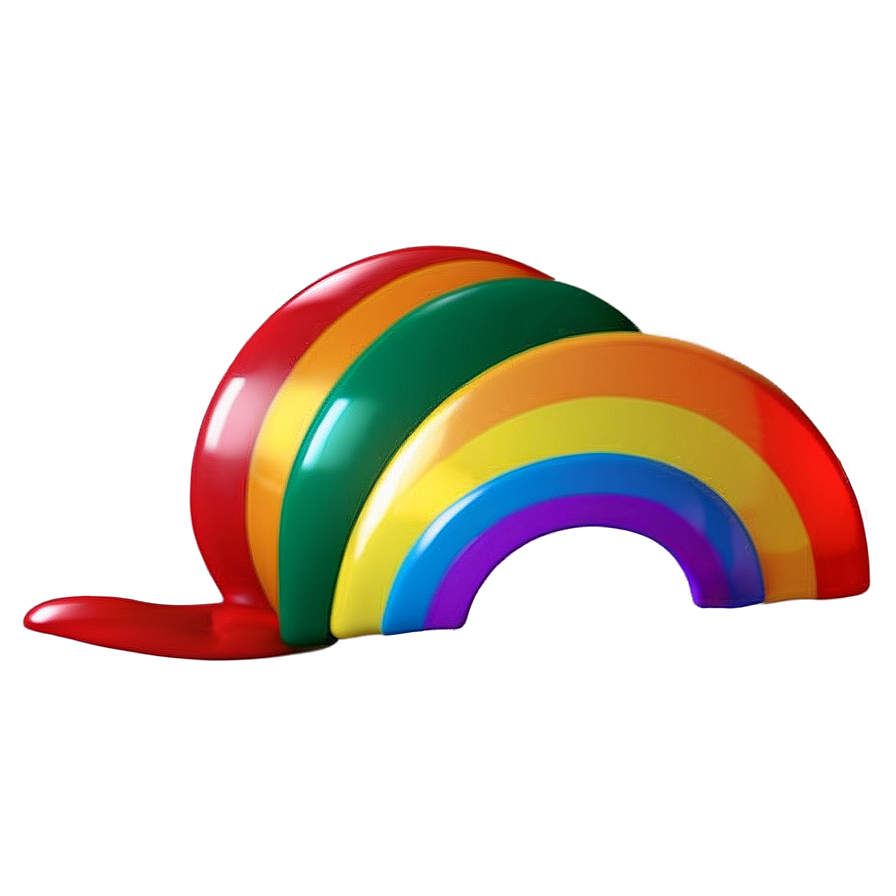 Cheerful Rainbow Emoji Png 06272024 PNG image