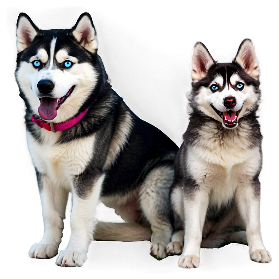 Cheerful Siberian Husky Png 44 PNG image