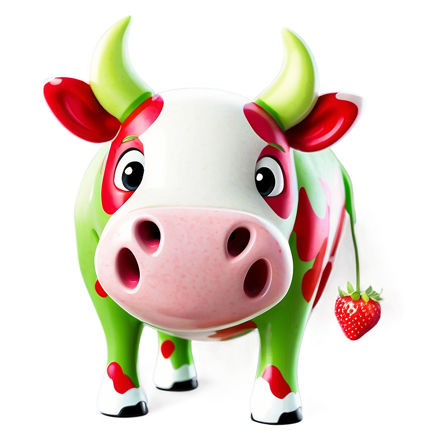 Strawberry Cow Png Images (100++)