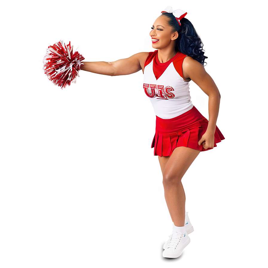 Cheerleader Action Shot Png Lrb89 PNG image