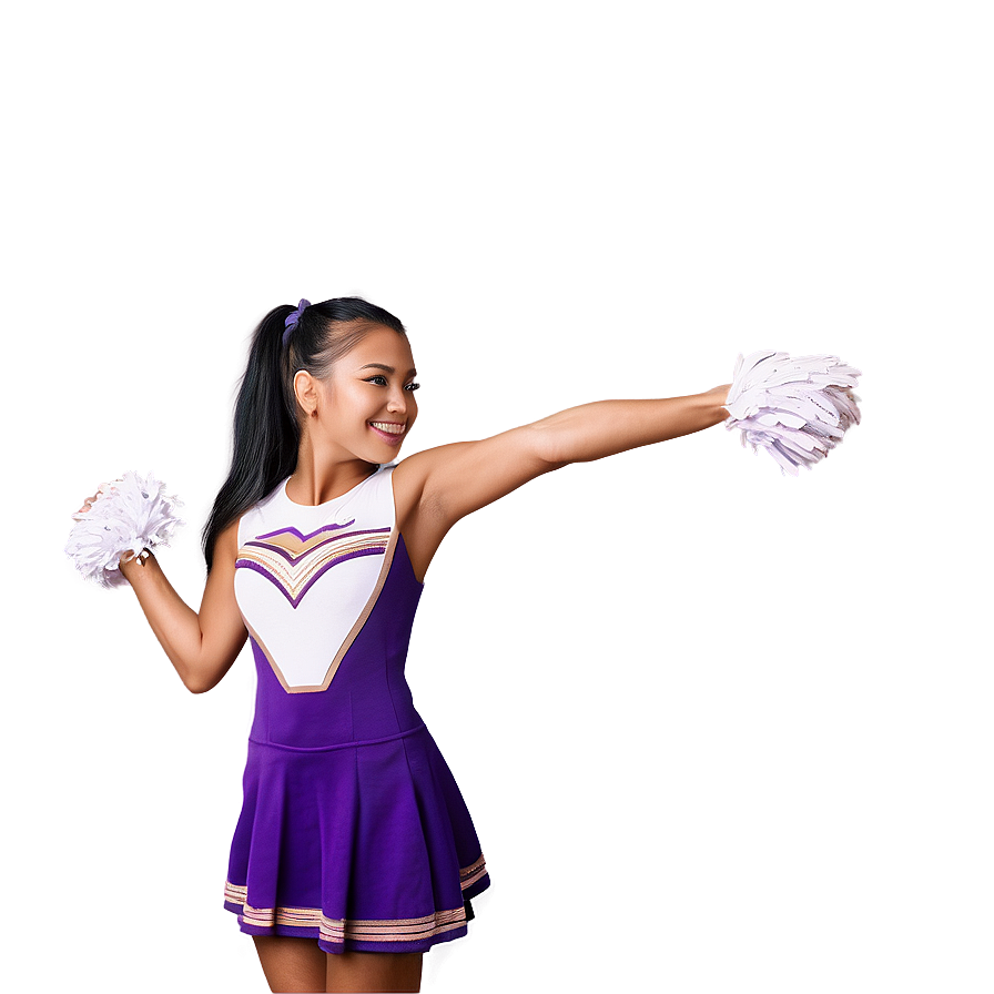 Cheerleader Energy Pose Png Nbn97 PNG image