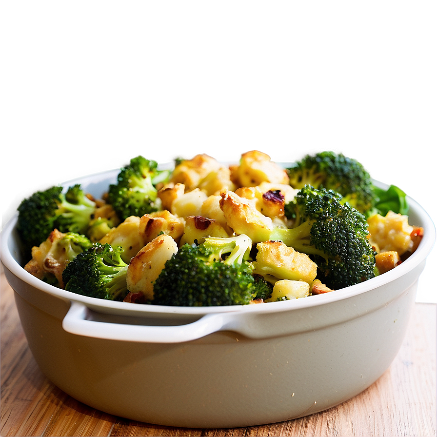 Cheesy Broccoli Stuffing Png 06272024 PNG image