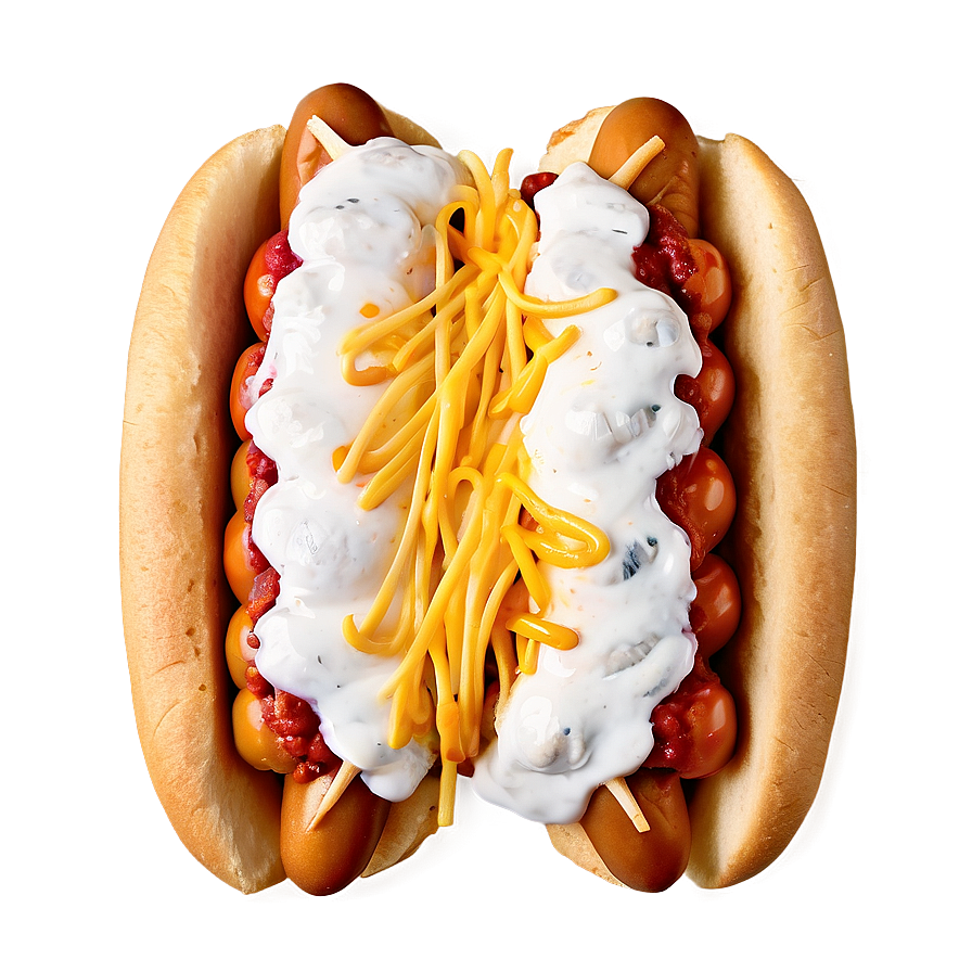 Cheesy Chili Dog Dream Png 68 PNG image