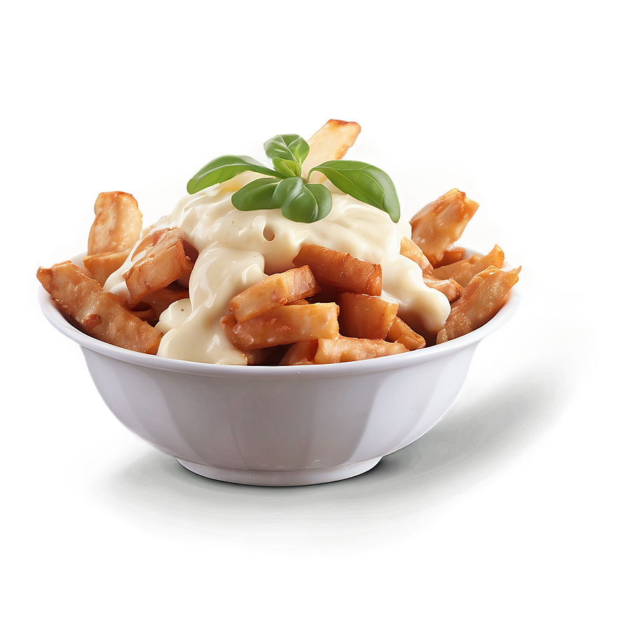 Cheesy Curd Poutine Delight Png Ewv56 PNG image