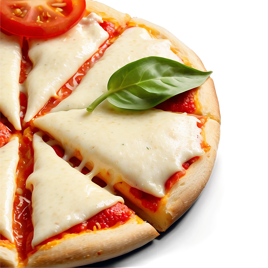 Cheesy Margherita Pizza Png 60 PNG image