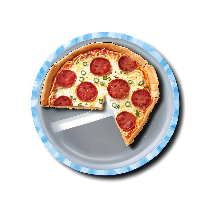 Cheesy Pizza Pie Png 05232024 PNG image