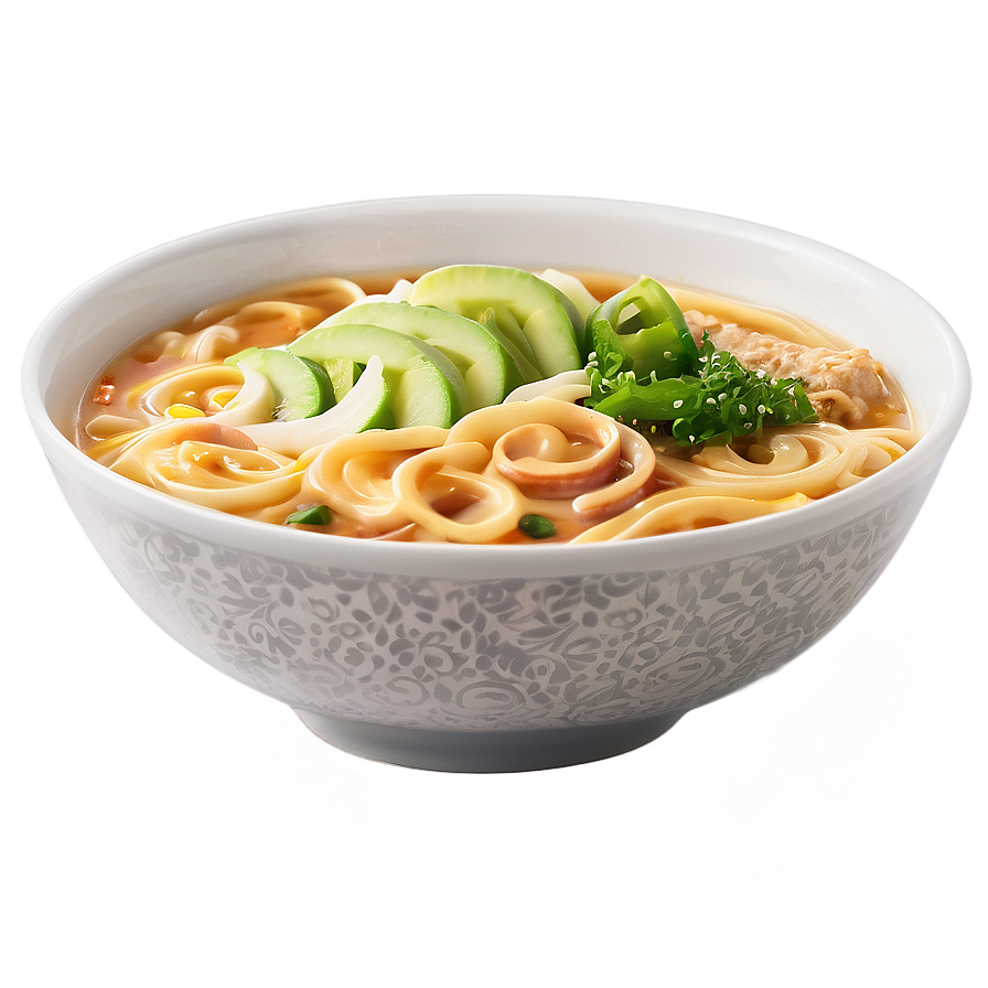 Cheesy Ramen Bowl Png 49 PNG image