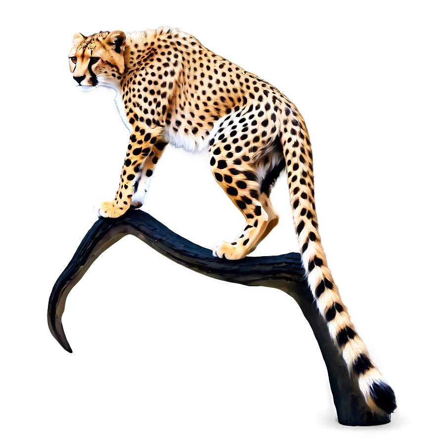 Cheetah Tail Png 06242024 PNG image