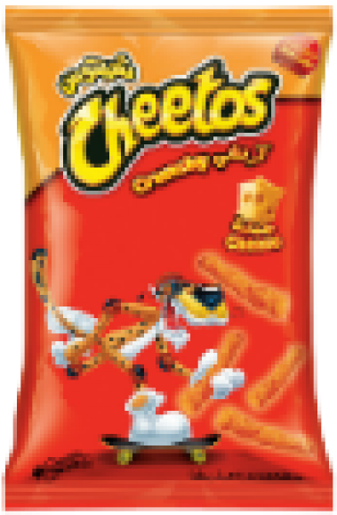 Cheetos Crunchy Snack Package PNG image