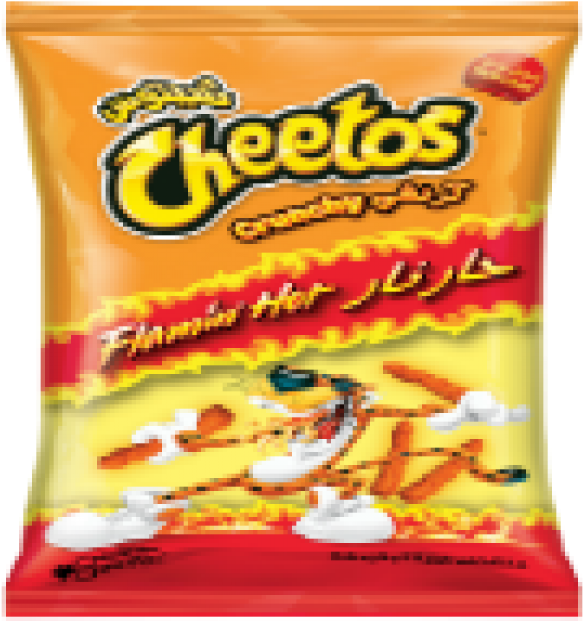 Cheetos Flamin Hot Package PNG image
