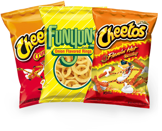 Cheetosand Funyuns Snack Packs PNG image