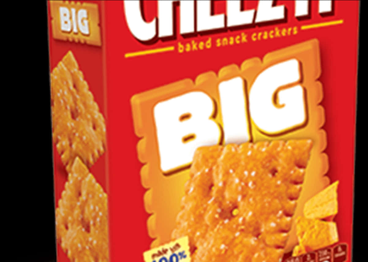 Cheez It Big Cracker Box PNG image