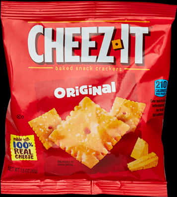 Cheez It Original Snack Crackers Package PNG image