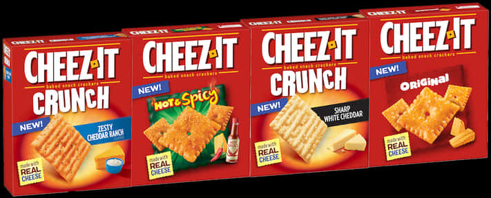Cheez It Variety Pack Boxes PNG image