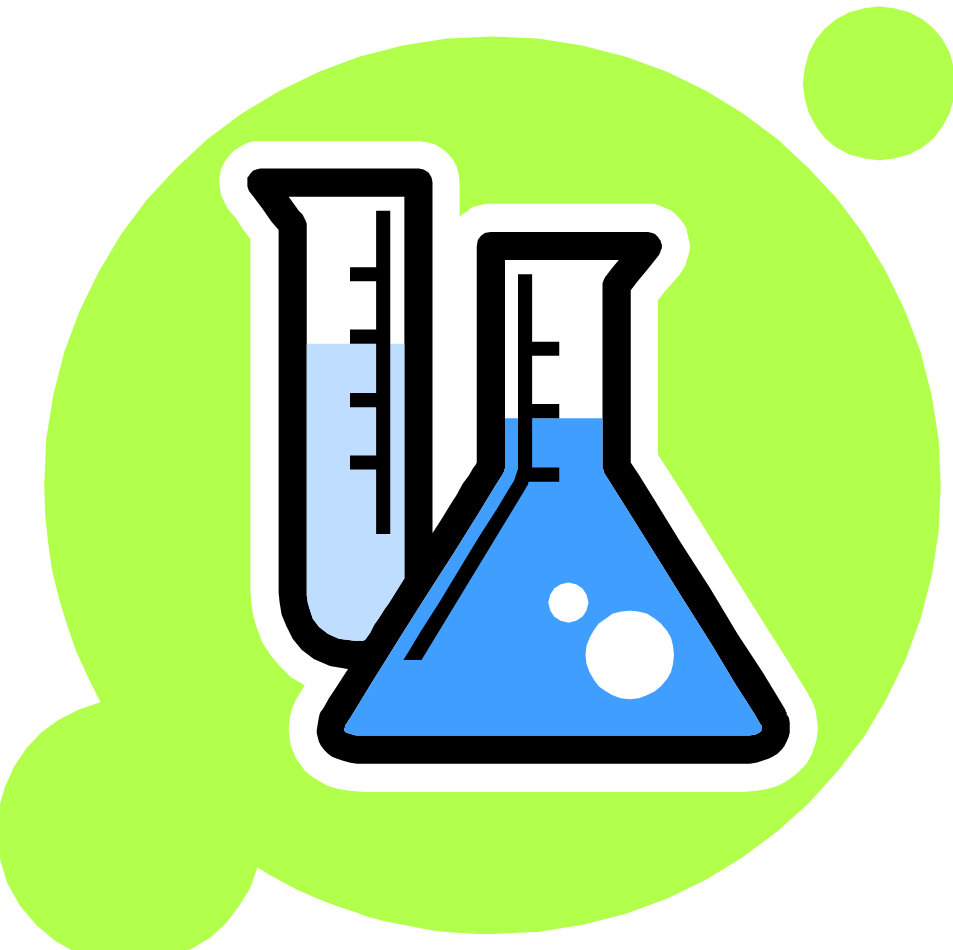 Chemistry Flaskand Beaker Icon PNG image