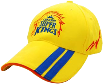 Chennai Super Kings Cricket Cap PNG image