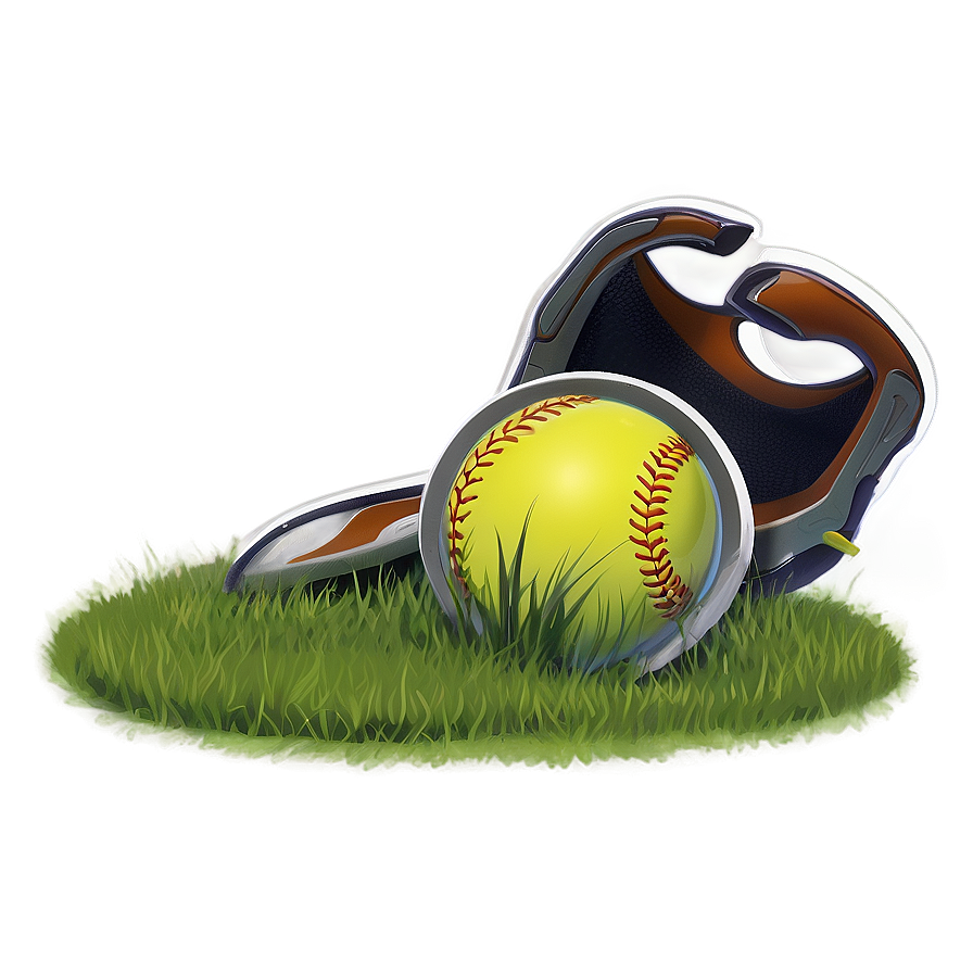 Cherished Softball Illustration Png Xji PNG image