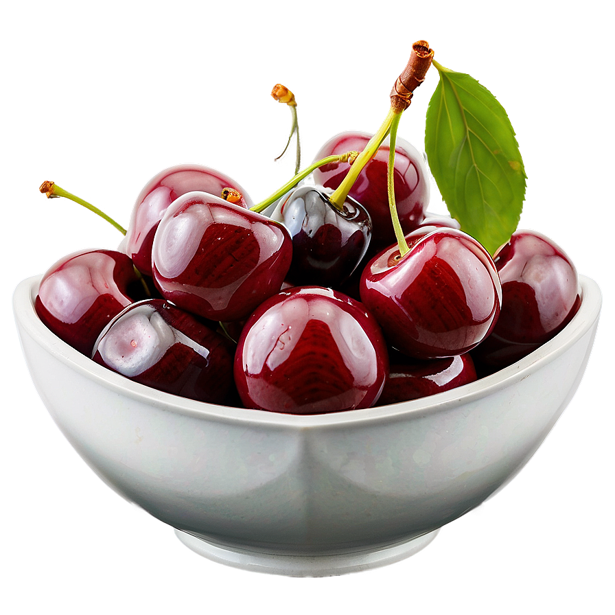 Cherries In Bowl Png 58 PNG image