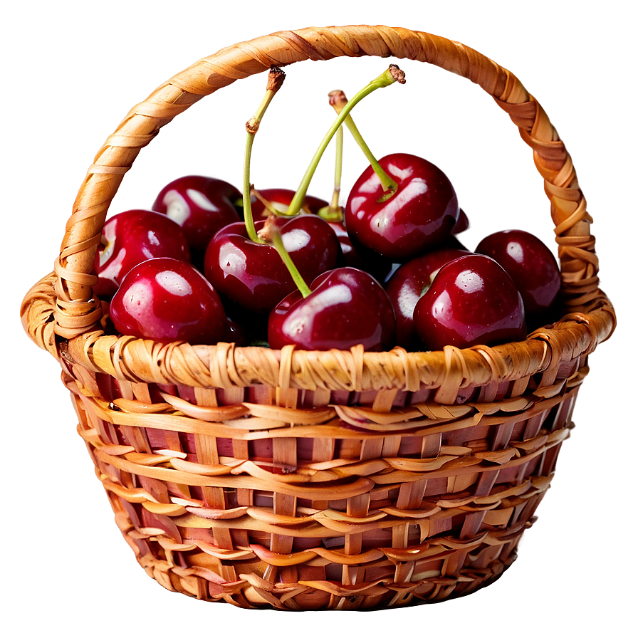 Cherry Basket Png 05212024 PNG image