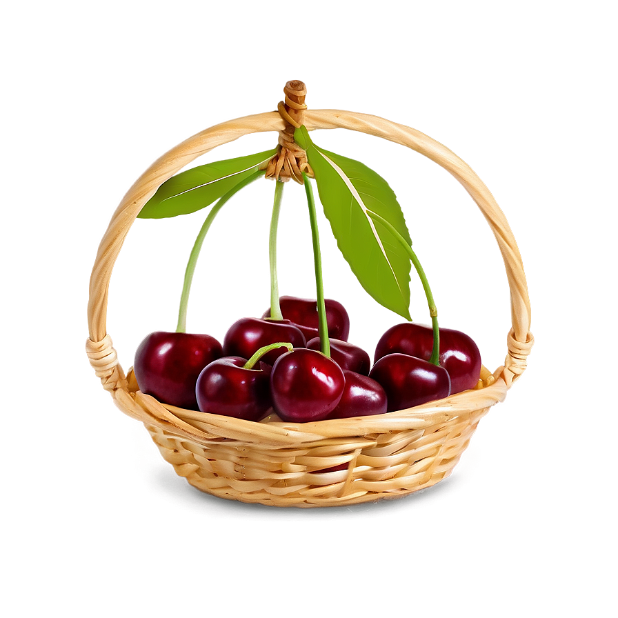 Cherry Basket Png 77 PNG image