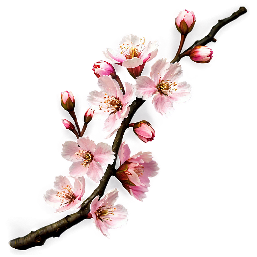 Cherry Blossom Branches Png Cjc PNG image