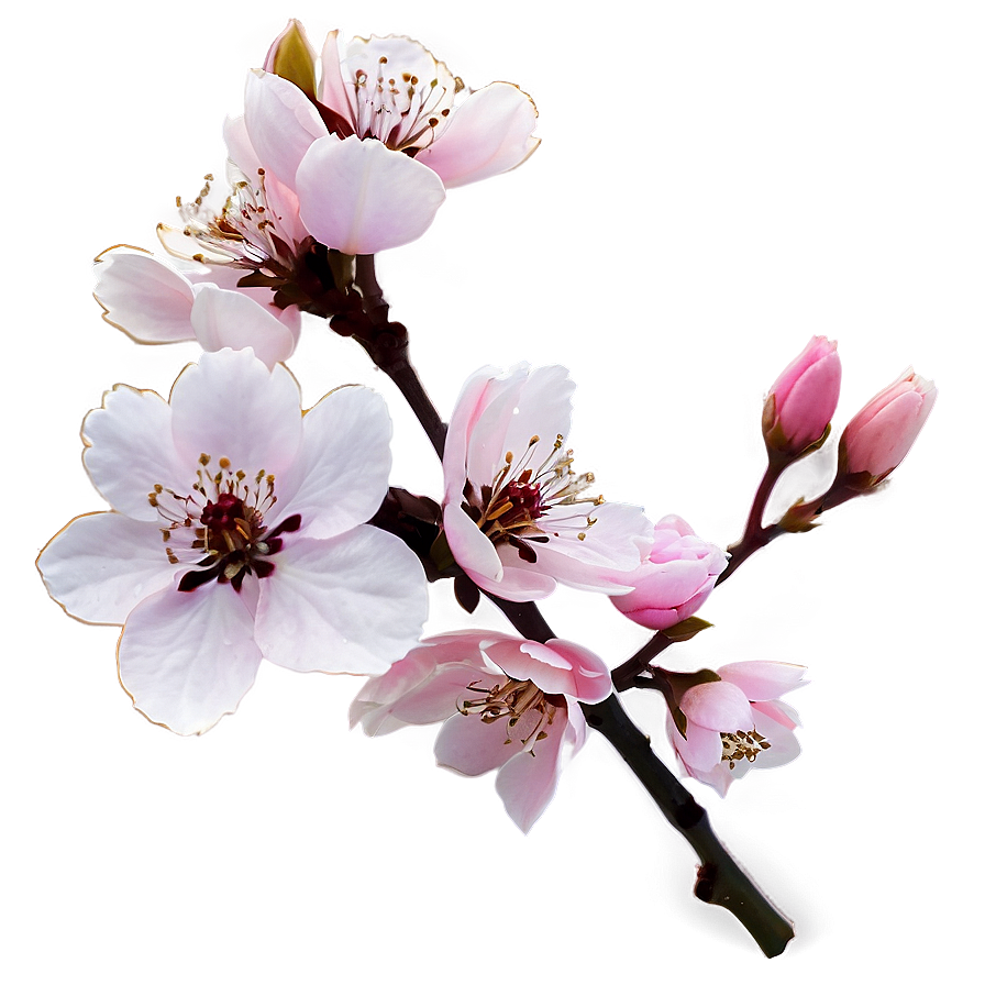 Cherry Blossom Flower A PNG image