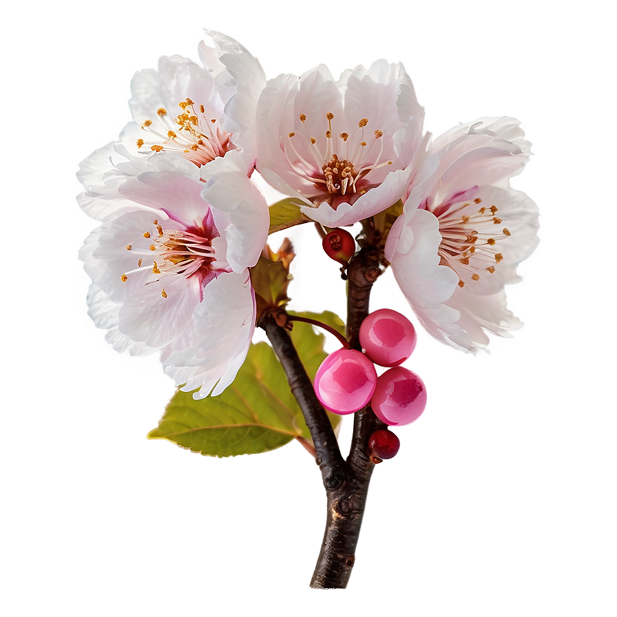 Cherry Blossom In Soft Focus Png 05032024 PNG image