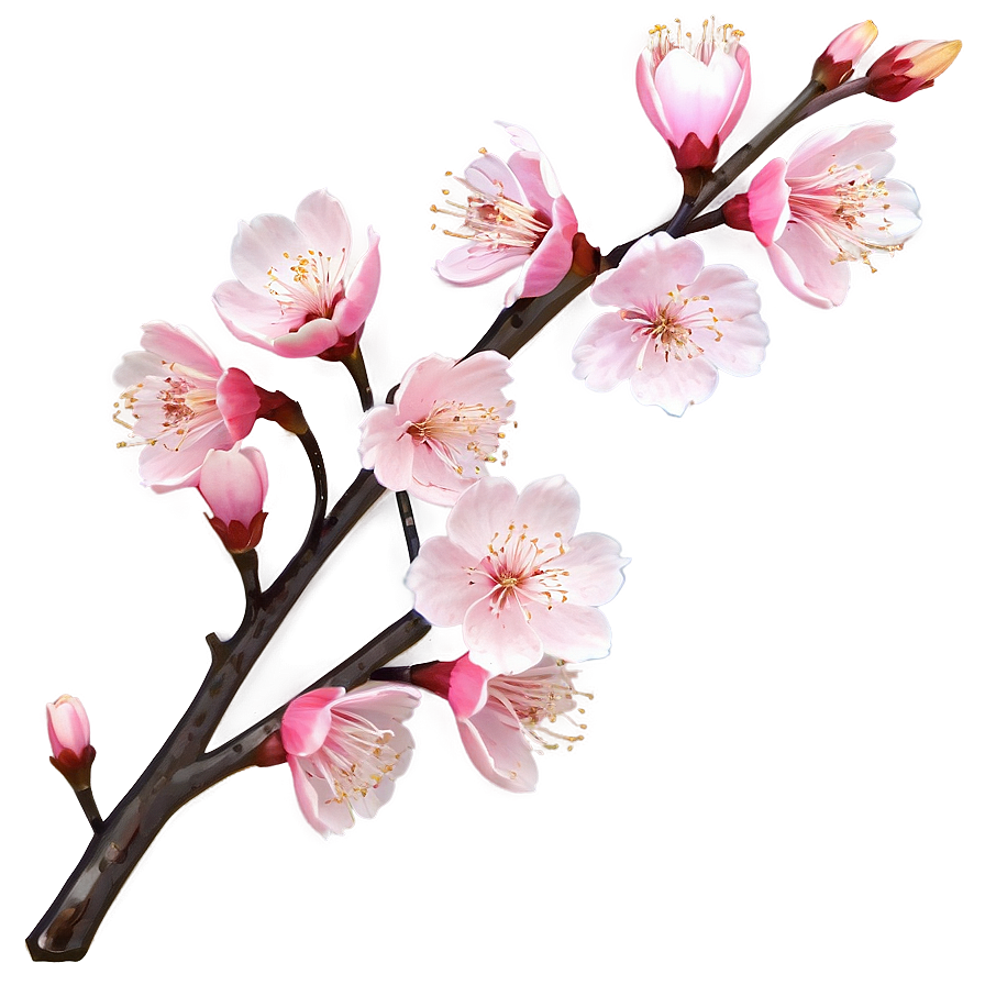 Cherry Blossom On Mountain Top Png 98 PNG image