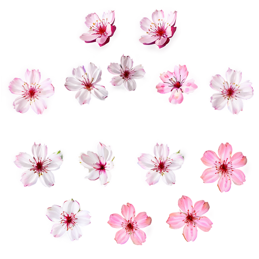 Cherry Blossom Petals Overlay Png 79 PNG image