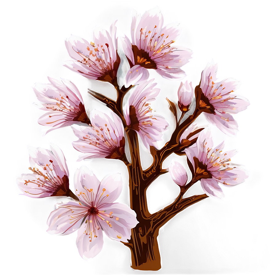 Cherry Blossom Png Kjg PNG image