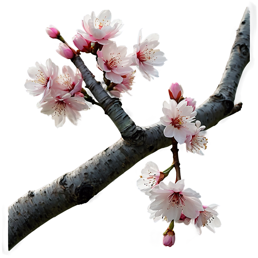 Cherry Blossom Tree Branch Png 05252024 PNG image