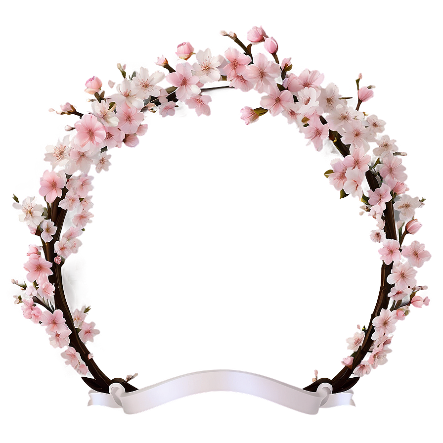 Cherry Blossom Wedding Theme Png Gqn34 PNG image