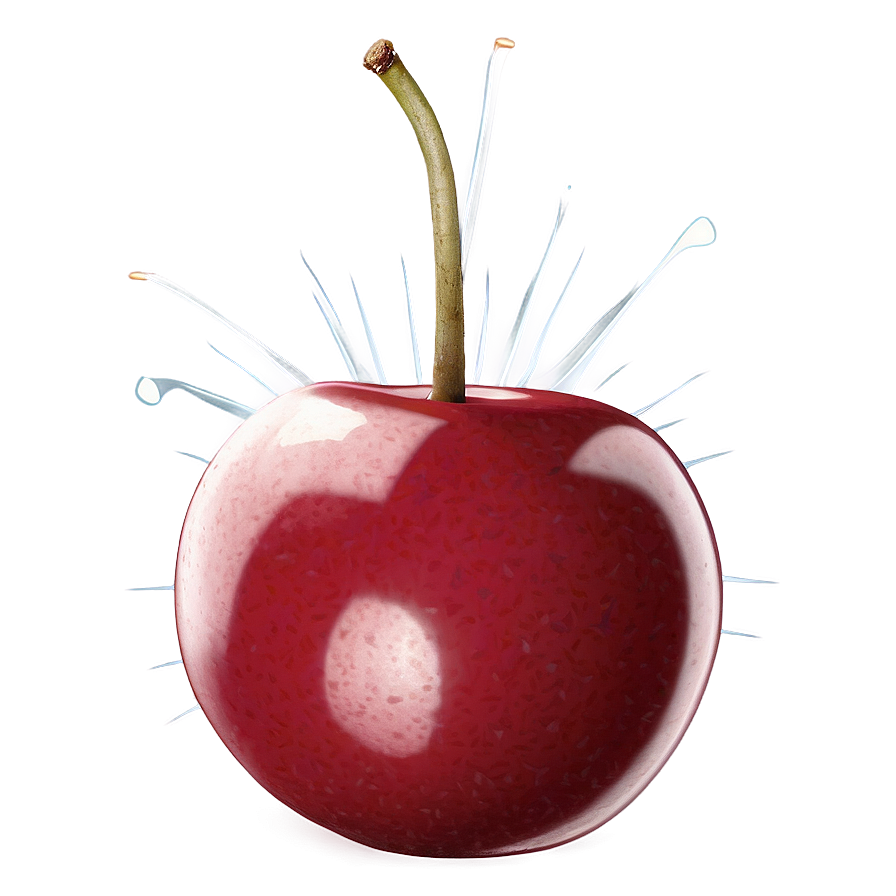 Cherry Bomb In Mid-explosion Png 06282024 PNG image