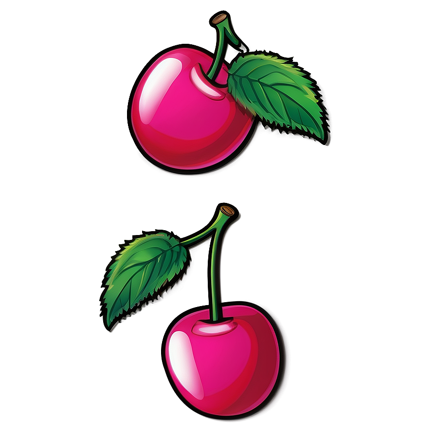 Cherry Bomb Sticker Design Png Viv PNG image