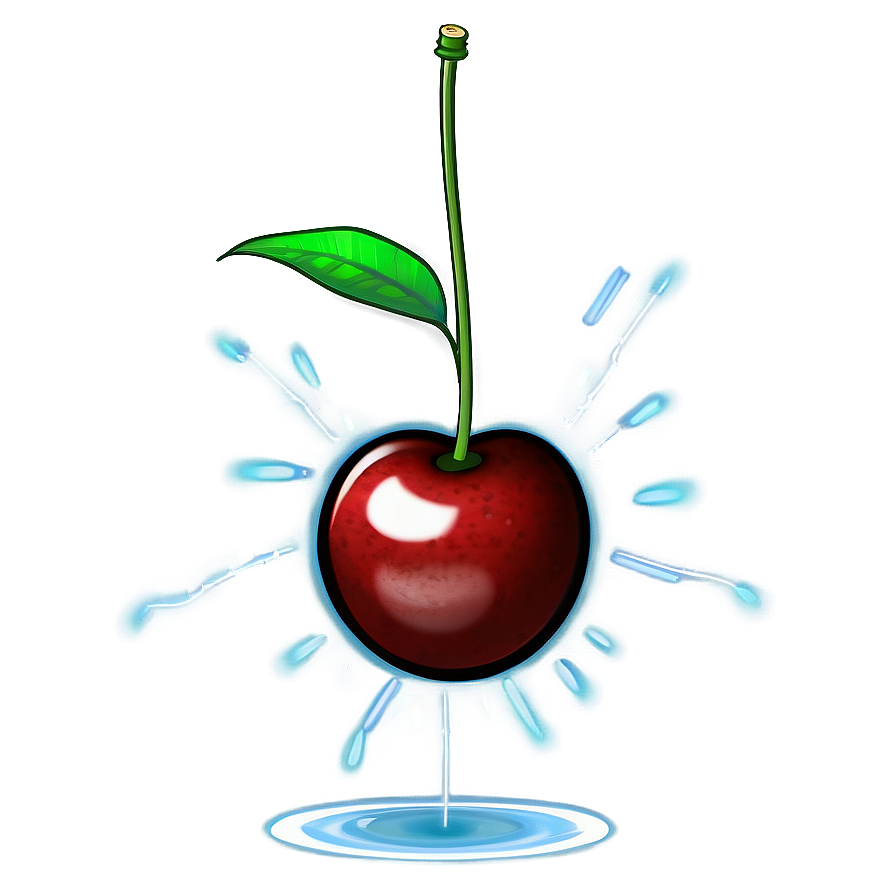 Cherry Bomb With Fuse Png 06282024 PNG image