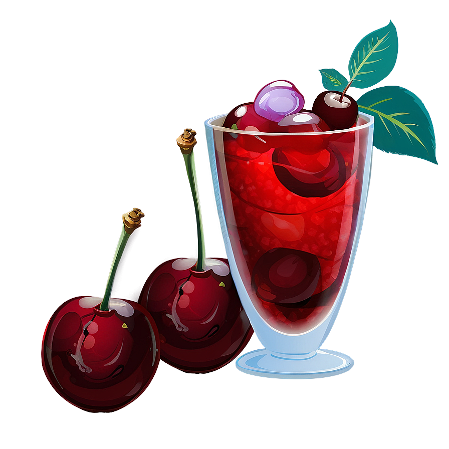 Cherry Cocktail Png Bre99 PNG image