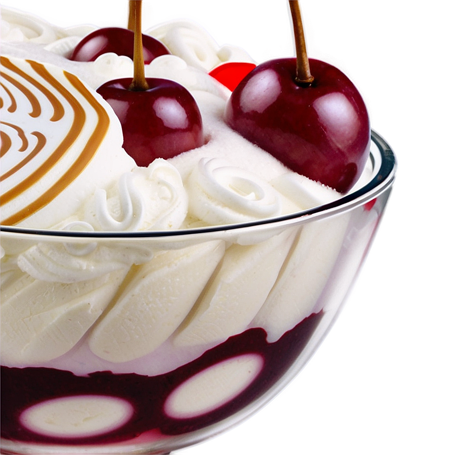 Cherry Sundae Png 05212024 PNG image