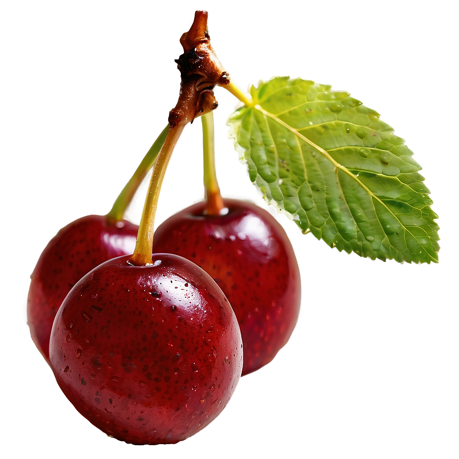 Cherry Tree And Bee Png Egu PNG image