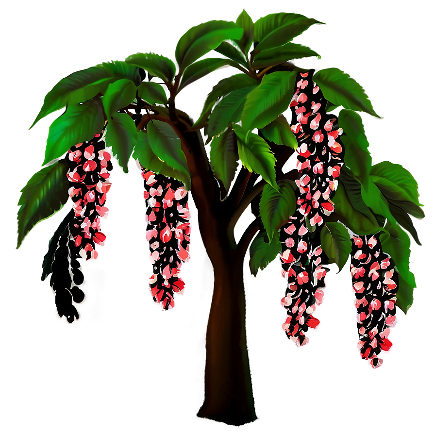 Cherry Tree At Night Png 50 PNG image