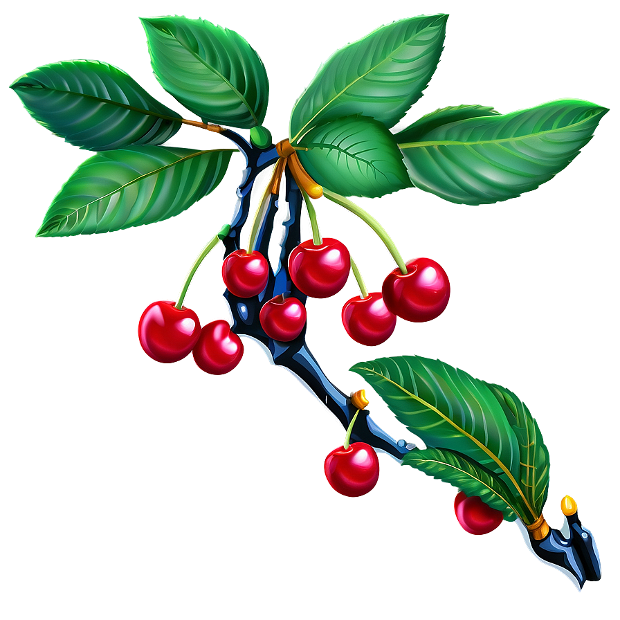 Cherry Tree Branch Png 05212024 PNG image