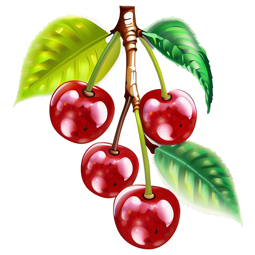 Cherry Tree Fruit Png 90 PNG image