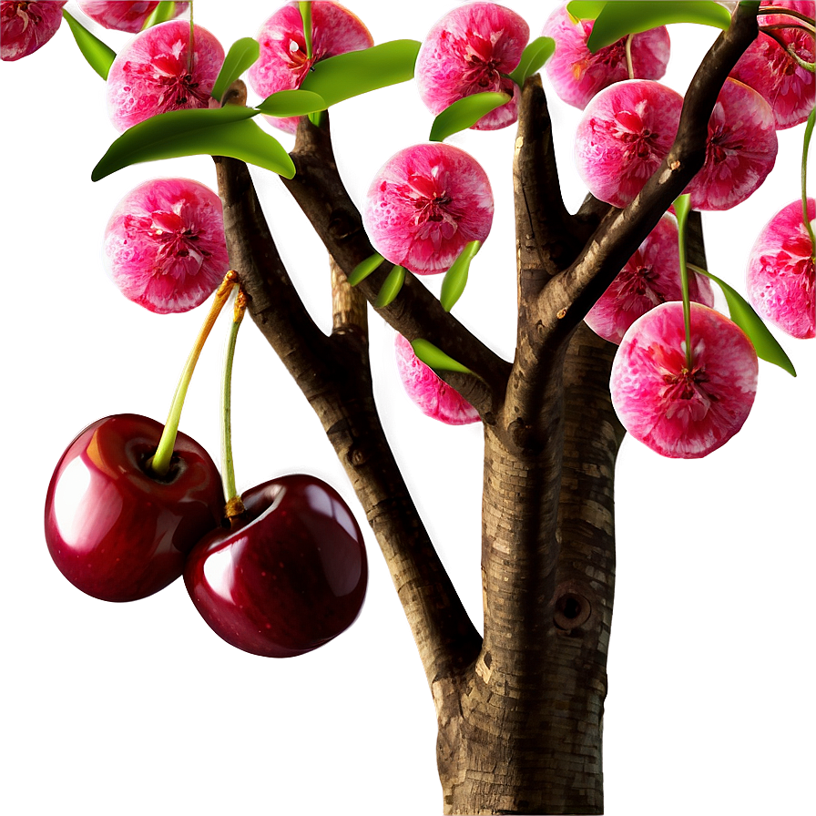 Cherry Tree Garden Png Yjj PNG image