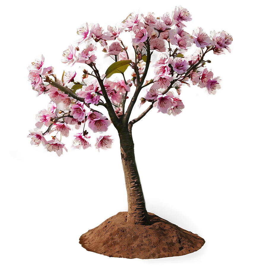 Cherry Tree With Flowers Png 06212024 PNG image