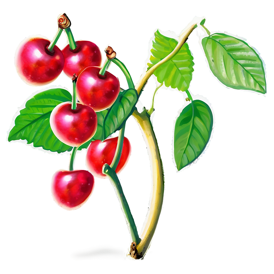 Cherry Vine Png 05212024 PNG image