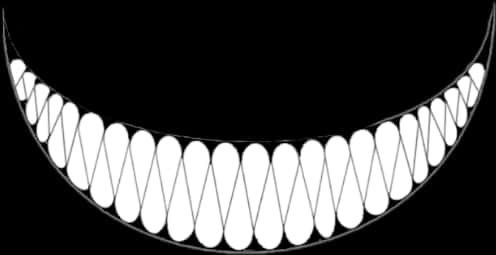 Cheshire Cat Grin Vector PNG image