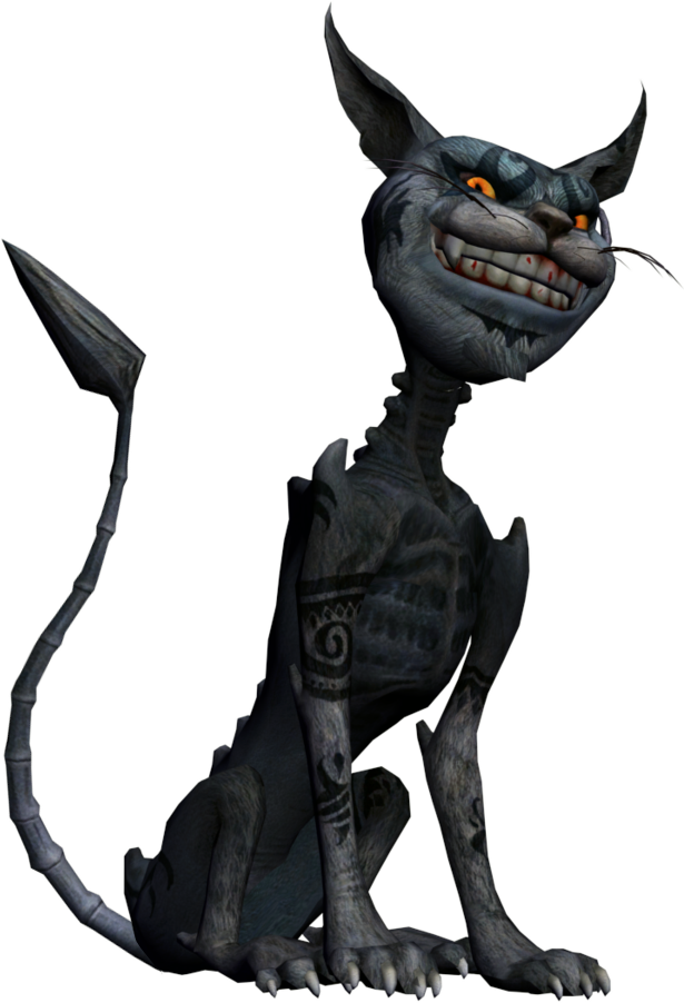 Cheshire Cat3 D Render PNG image