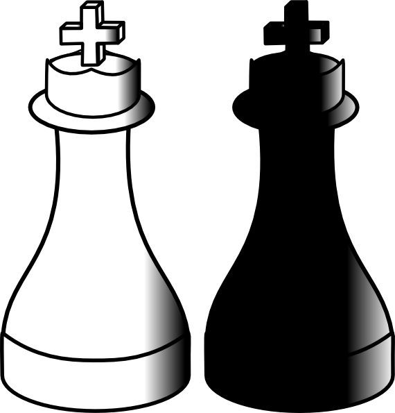 Chess King Pieces Contrast PNG image